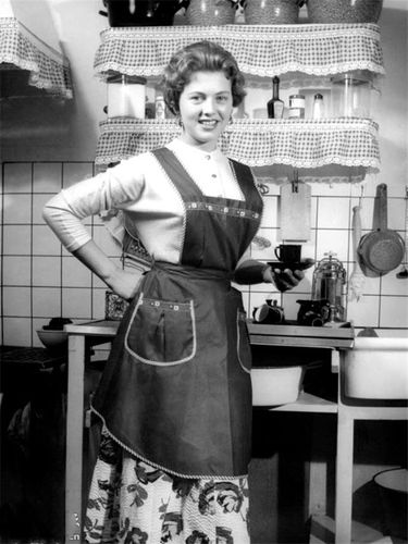1950年代我们的厨房还是烟熏火燎,美国家庭主妇却如此快乐
