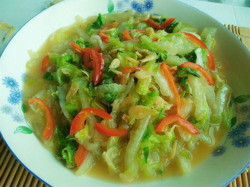 虾皮炒白菜的做法,虾皮炒白菜怎么做好吃,虾皮炒白菜的家常做法_hao