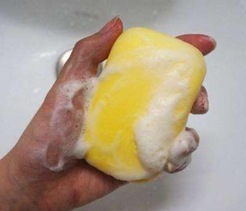 两元一块的硫磺皂居然用处这么多但是能拿来洗脸吗