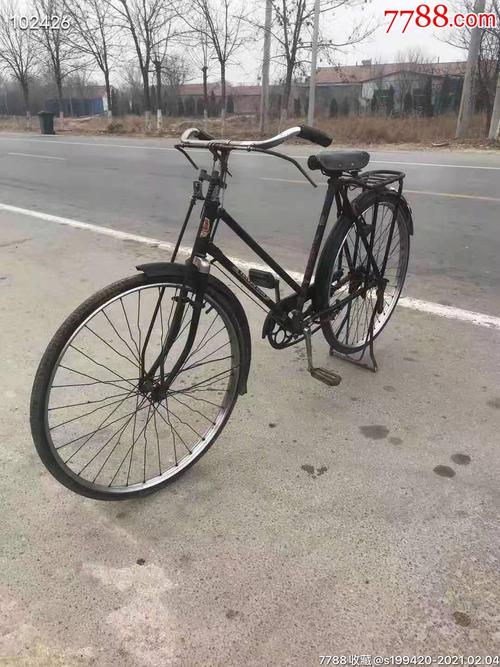 上海永久牌自行车完整包老正常使用
