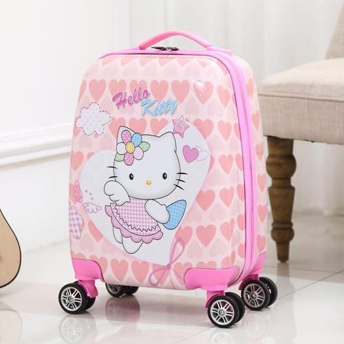 厂家直销儿童拉杆箱pc旅行箱卡通时尚潮流定制箱小孩行李箱一件代
