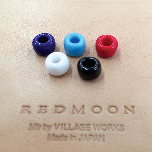 日本制正品 redmoon红月官方品牌专用红色黑色多色7mm手工琉璃珠