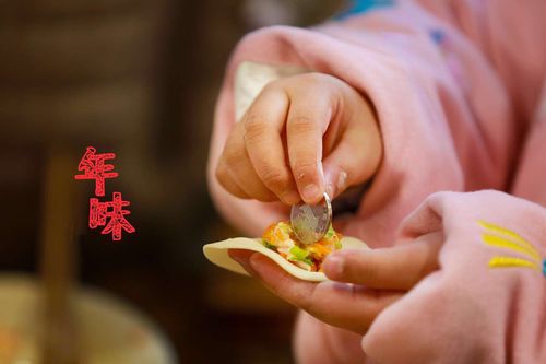 饺子里放枚洗干净的硬币,谁吃到它,谁就会新年交好运!