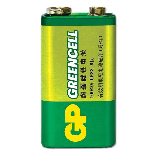 电池gp超霸9v9伏方电池1604g话筒麦克风万用表普通干电池