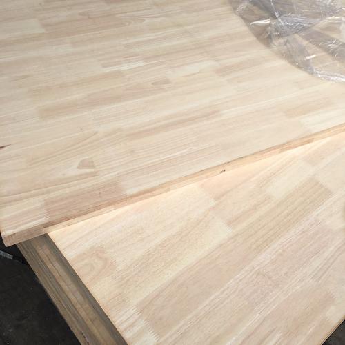 长期供应 进口橡胶木指接板 泰国产地 实木板材 28mm 橡木拼板