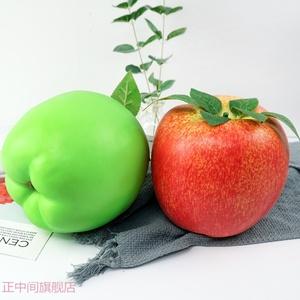 超大号果舞台表演装饰拍摄道具泡沫假大号青苹果水果模型