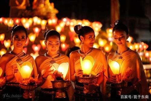 中国傣族的传统节日,老挝开门节全国普天同庆
