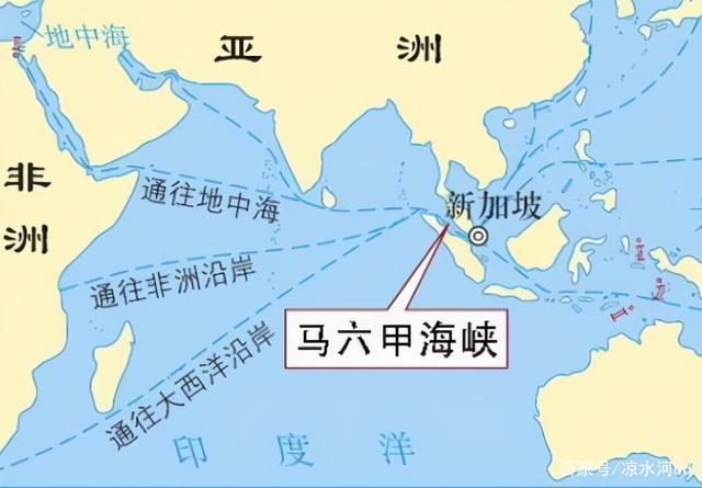 马六甲海峡对于日本,中国,韩国,都是最主要的能源运输通道,是