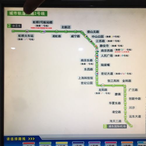 上海2号线地铁,连续浦东机场到外滩到老城区,方便快捷.