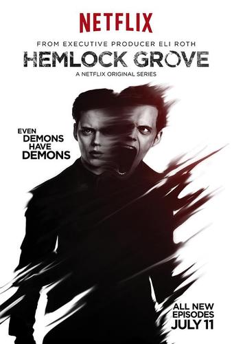 铁杉树丛 第二季 hemlock grove season 2的海报